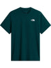 tnf-m-sibli-reg-tee-t-shirt-da-uomo-verde