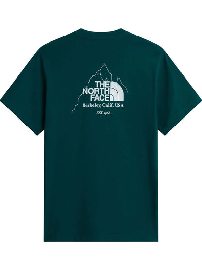 Tnf m sibli reg tee t-shirt da uomo verde