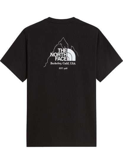Tnf m sibli reg tee t-shirt da uomo nero