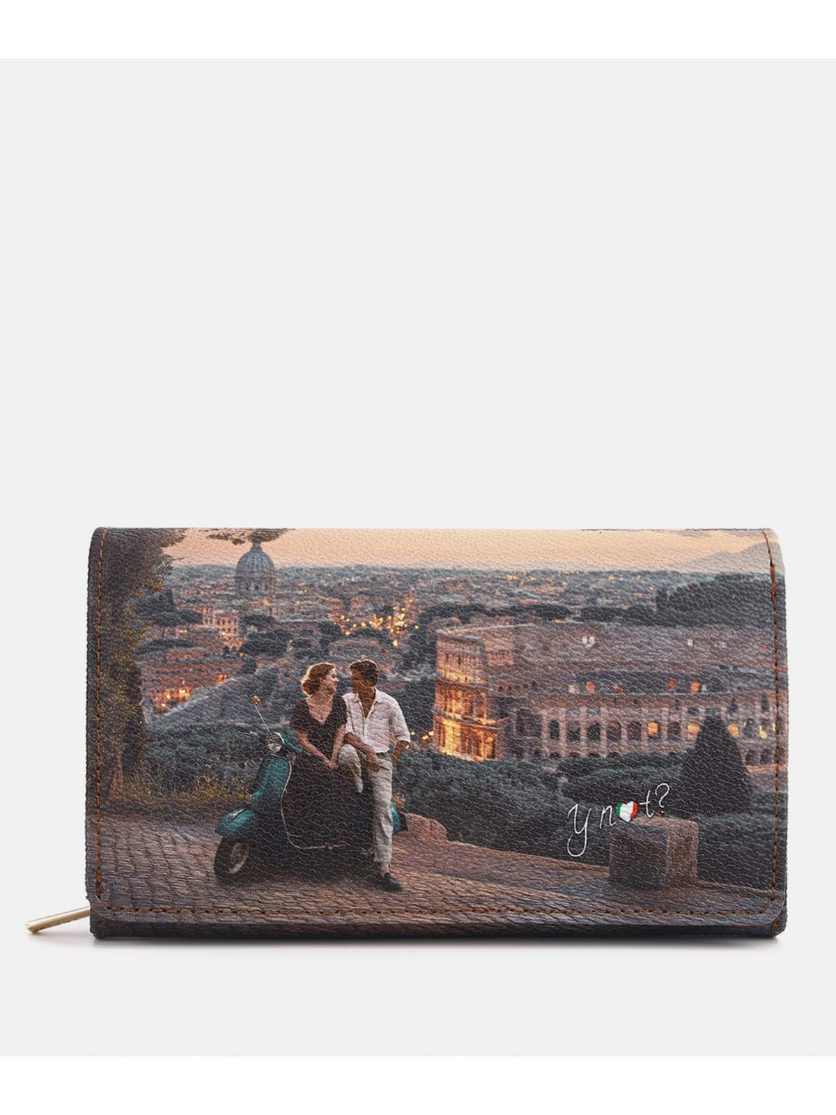 Y-not wallet portafogli da donna taupe