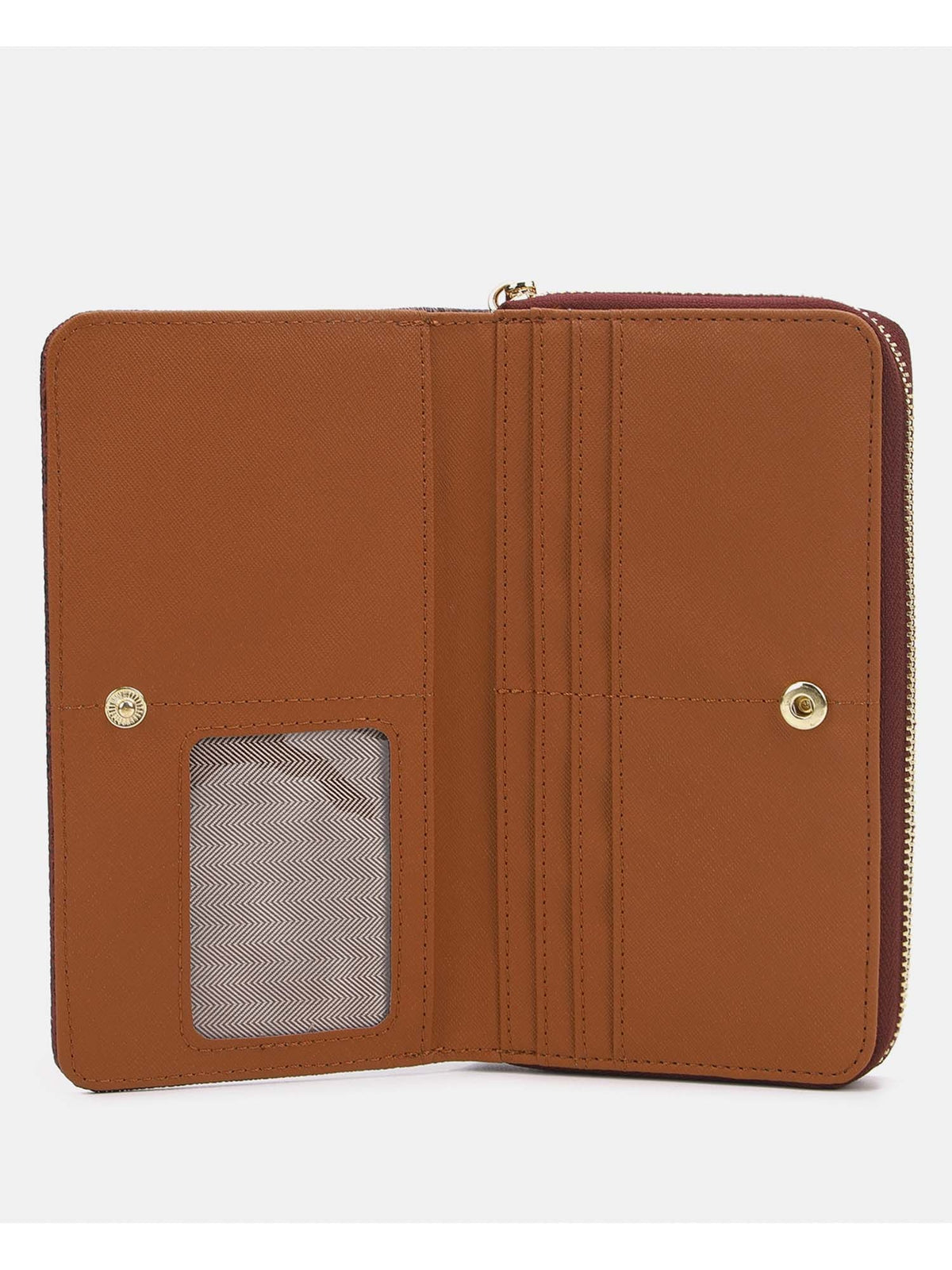 Y-not wallet portafogli da donna bordeaux