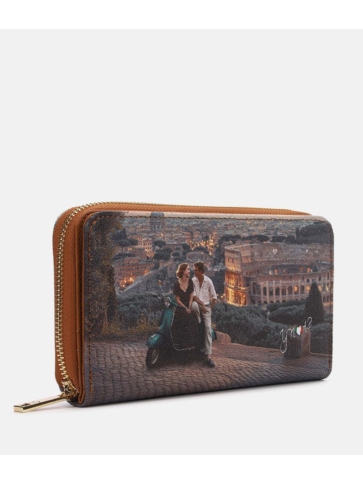 Y-not wallet portafogli da donna taupe