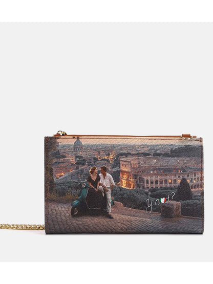 Y-not wallet bag portafogli da donna taupe