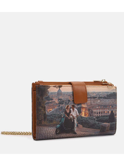 Y-not wallet bag portafogli da donna taupe