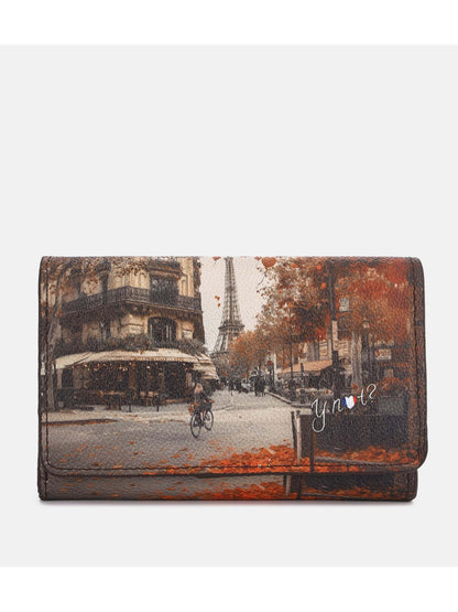Y-not wallet portafogli da donna marrone