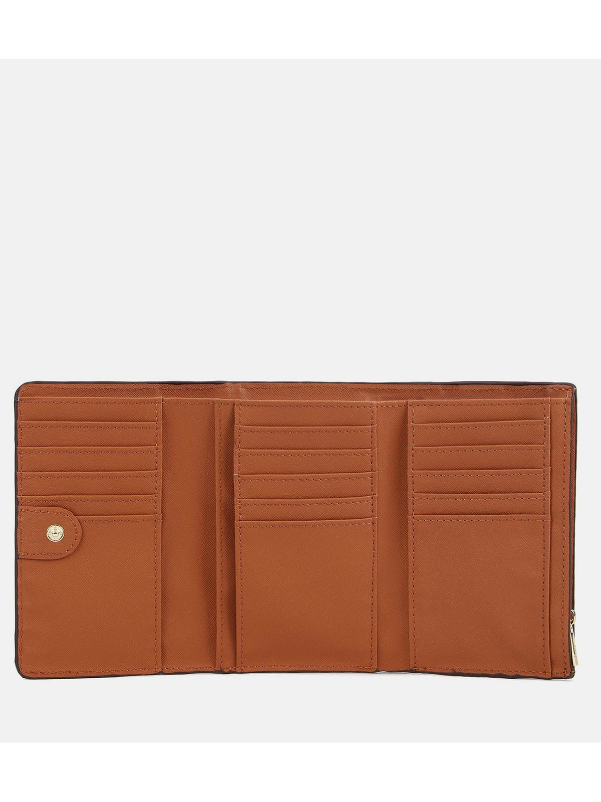 Y-not wallet portafogli da donna marrone
