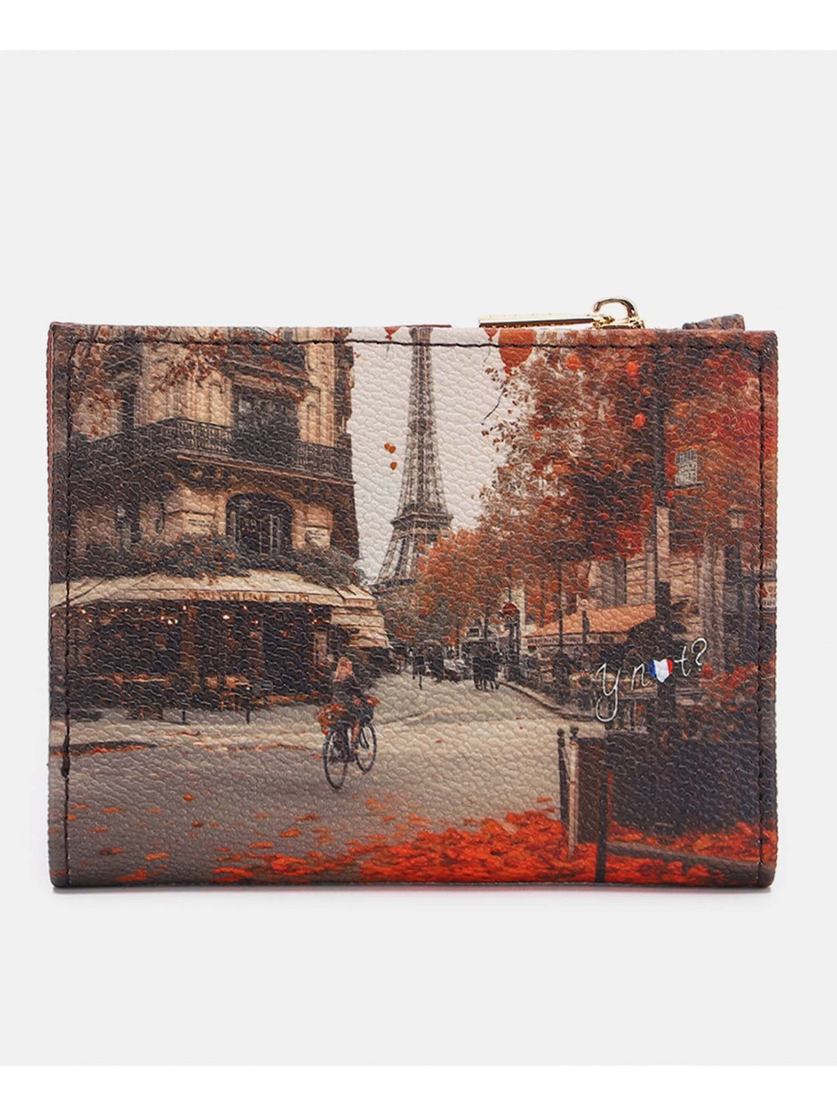 Y-not wallet portafogli da donna marrone