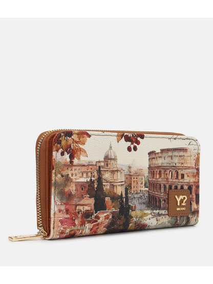 Y-not wallet portafogli da donna taupe