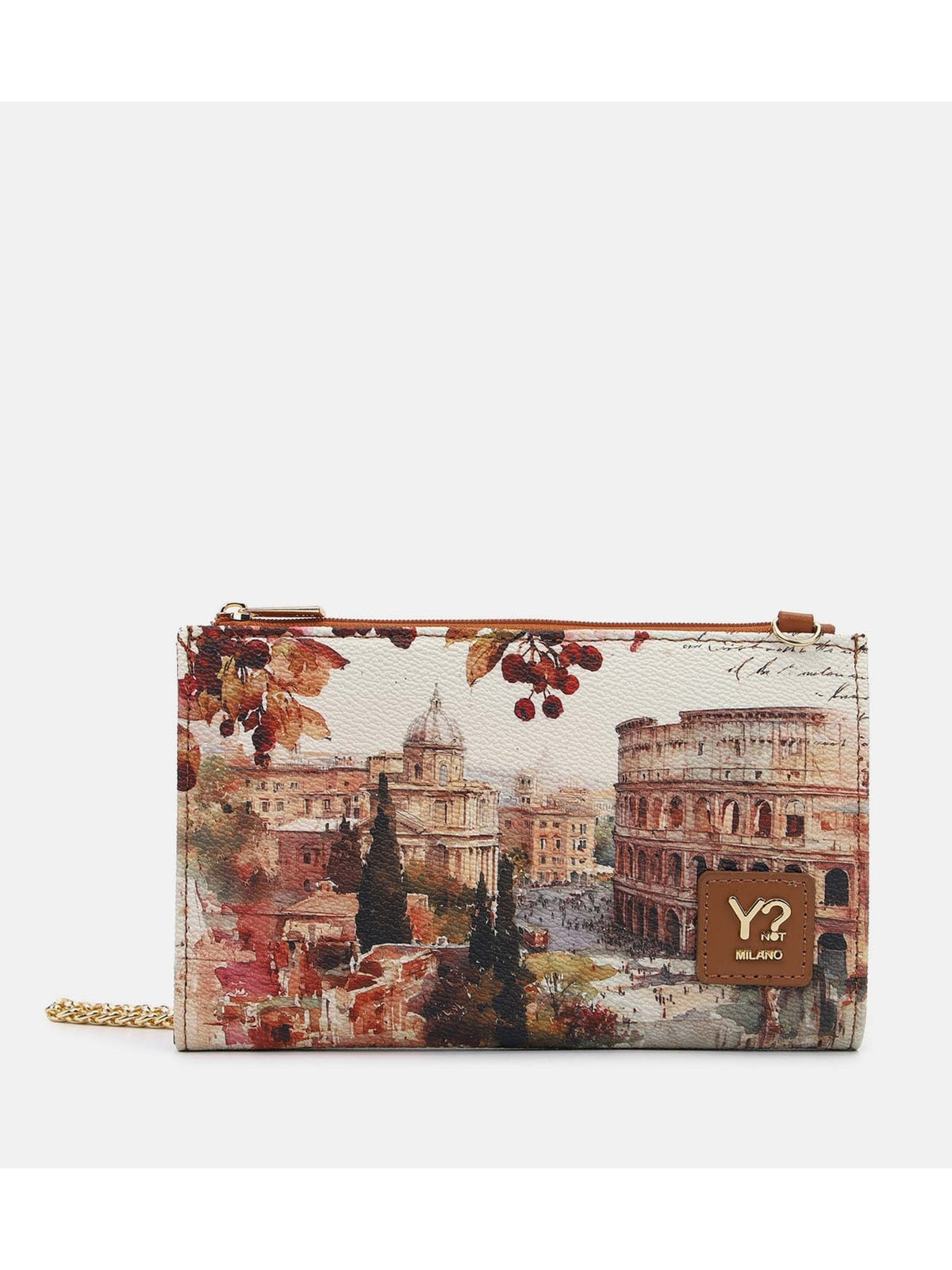 Y-not wallet bag portafogli da donna taupe