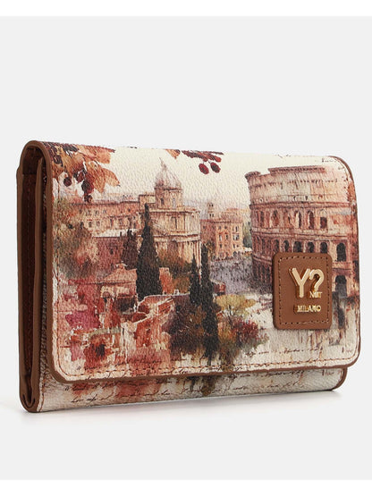 Y-not wallet portafogli da donna taupe