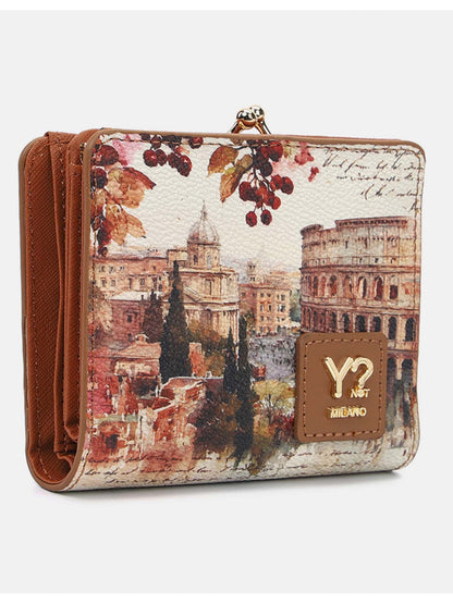 Y-not wallet portafogli da donna taupe