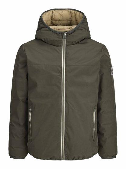 Jack&jones brooklyn giubbino da bambino/a verde militare