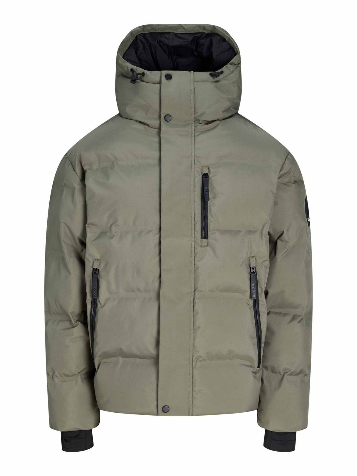 Jack&jones trace giubbino da uomo oliva