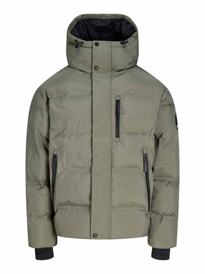 Jack&jones trace giubbino da uomo oliva