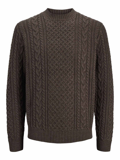 Jack&jones callum maglia da uomo marrone