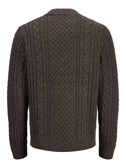 Jack&jones callum maglia da uomo marrone