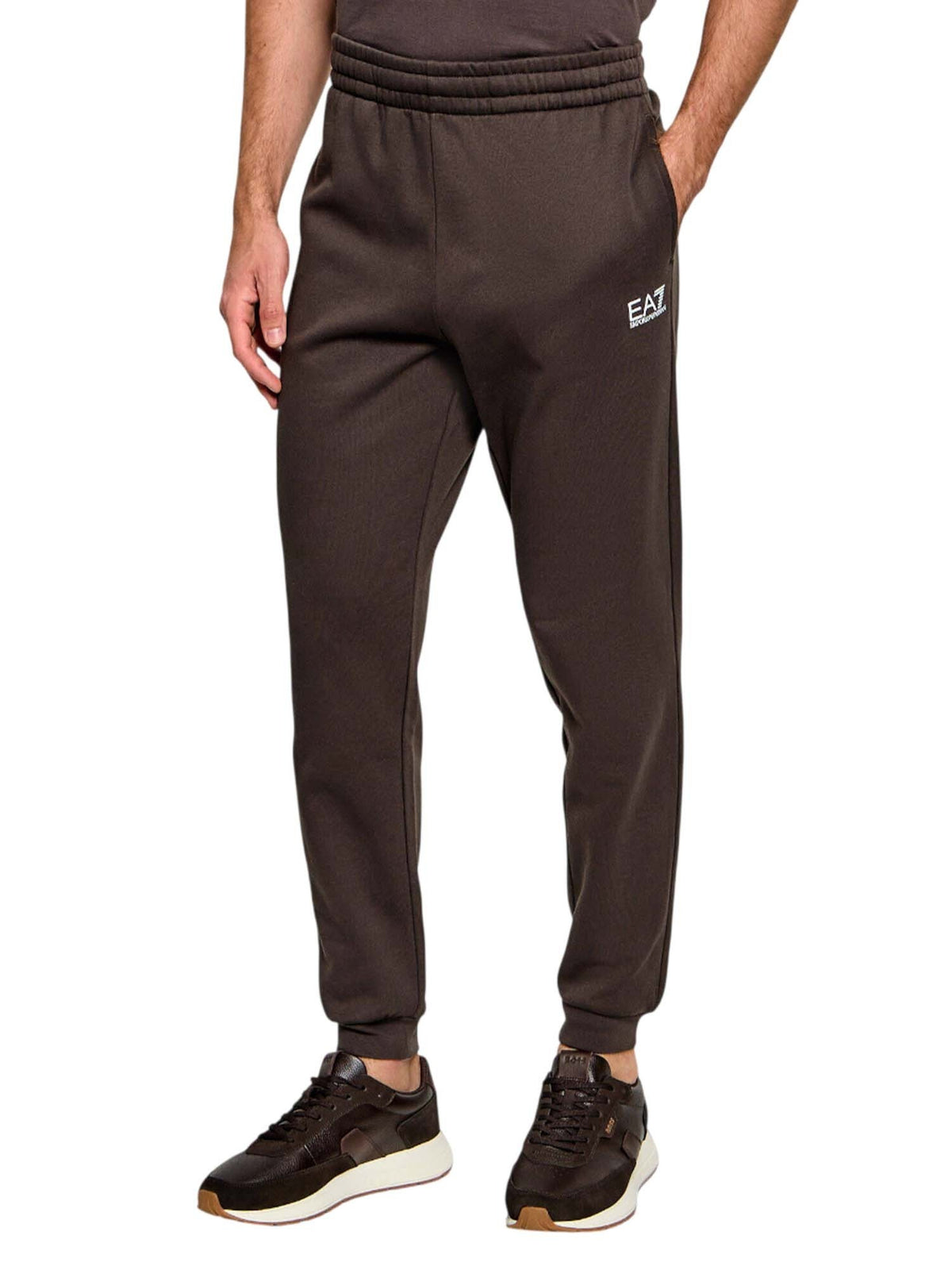 EA7 train core fl pantalone da uomo marrone