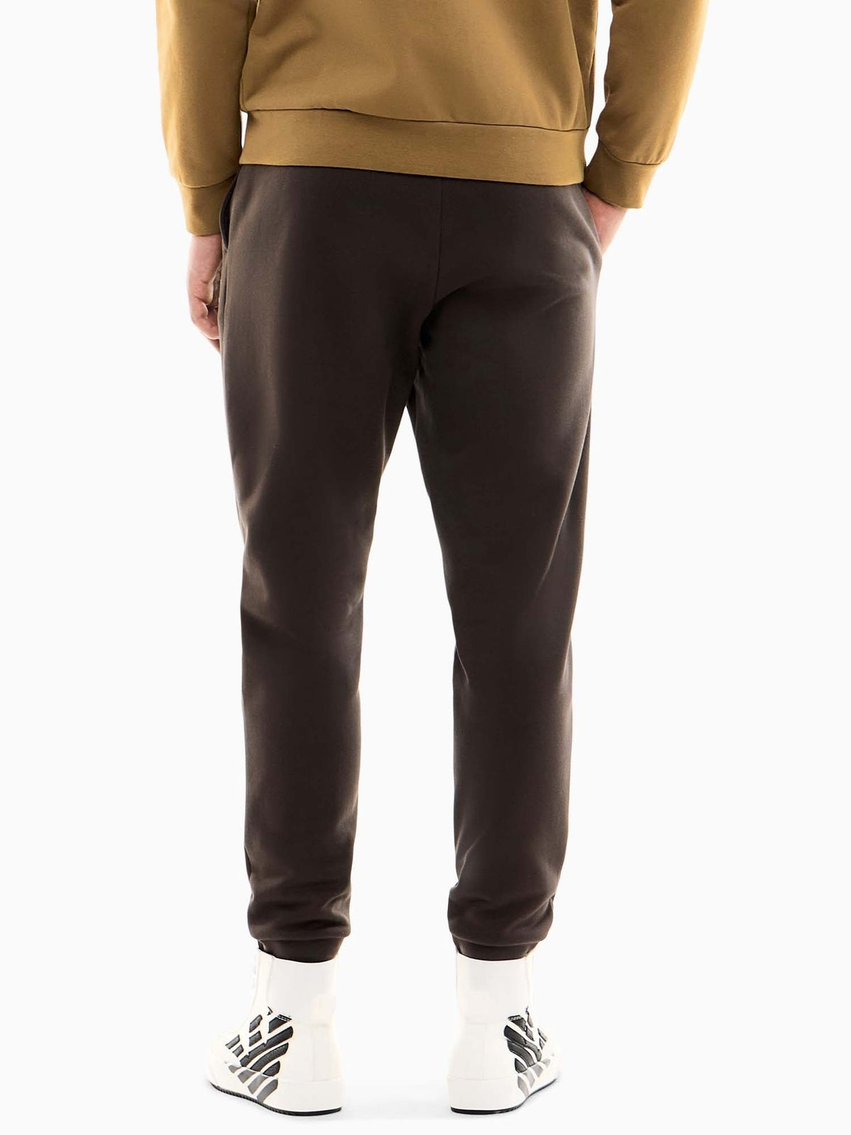 EA7 train core fl pantalone da uomo marrone