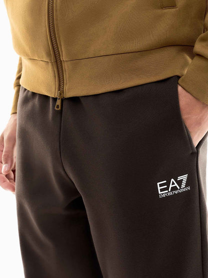 EA7 train core fl pantalone da uomo marrone