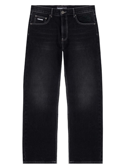 Propaganda regular f jeans da uomo denim black