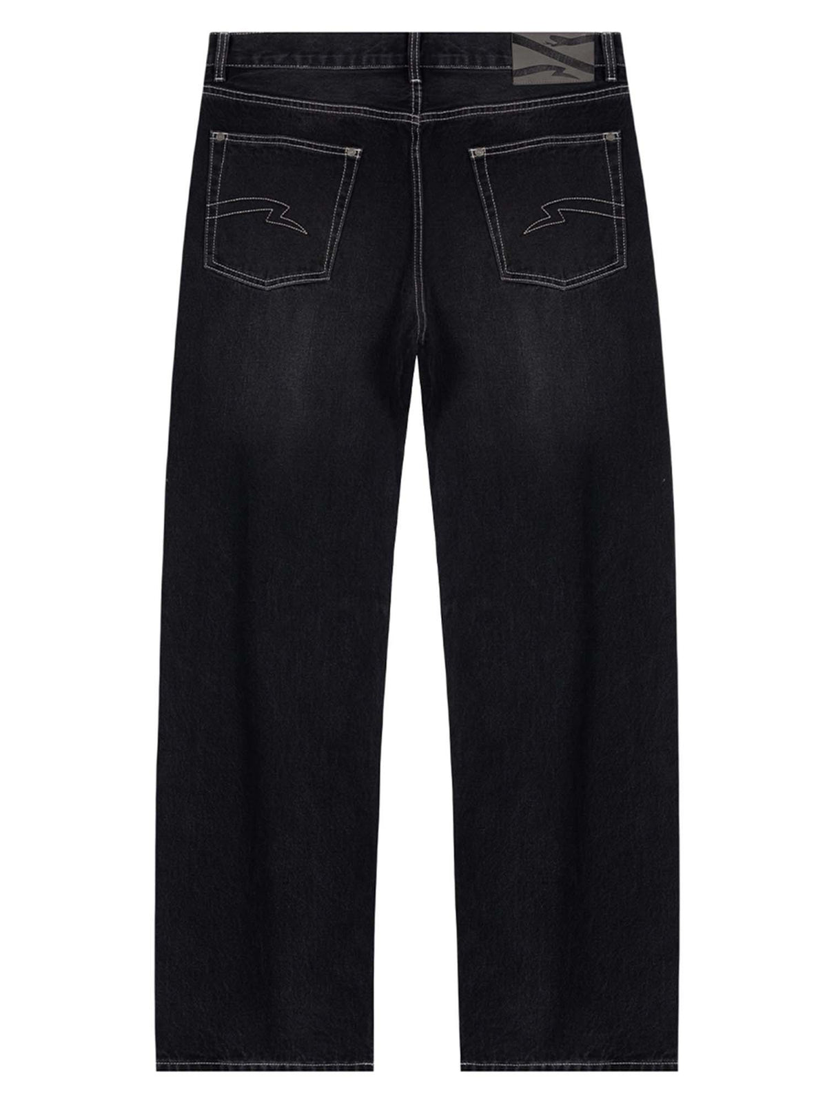 Propaganda regular f jeans da uomo denim black