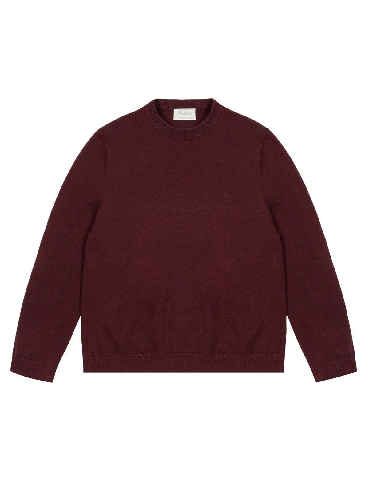 Propaganda maglia da uomo bordeaux