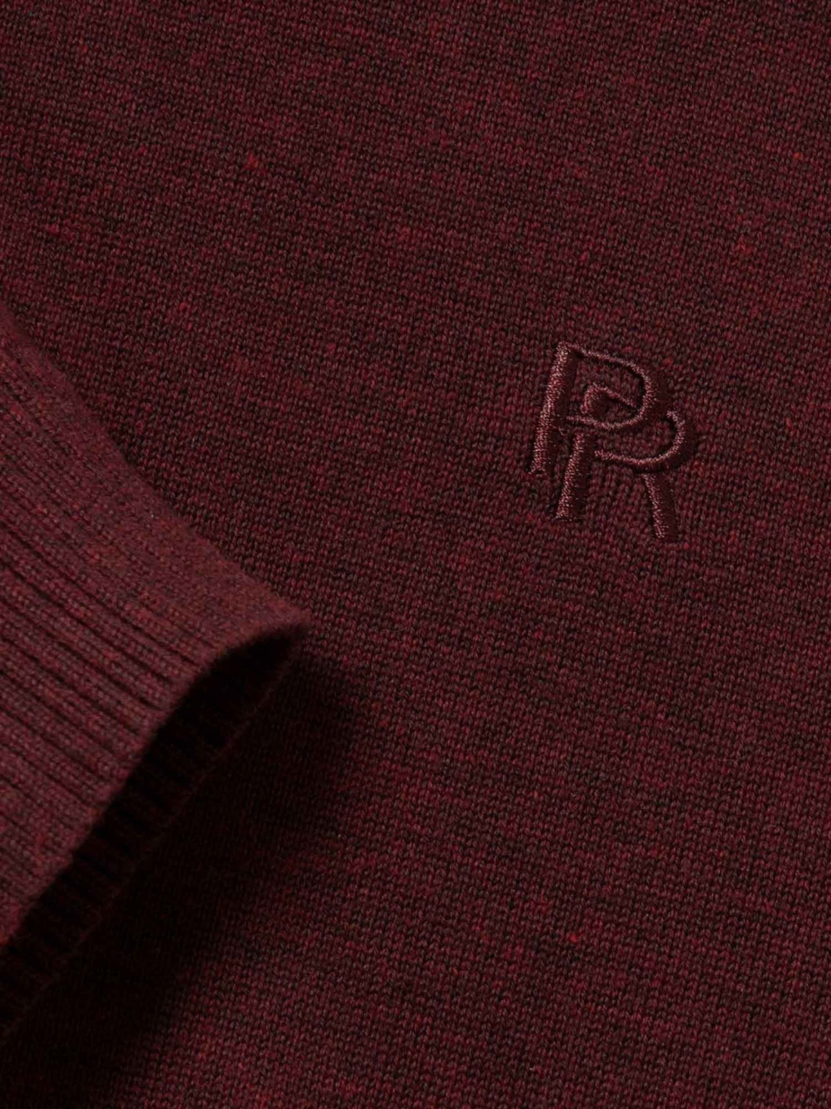 Propaganda maglia da uomo bordeaux