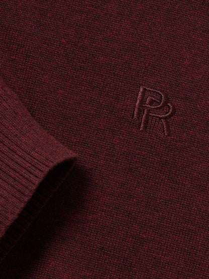 Propaganda maglia da uomo bordeaux