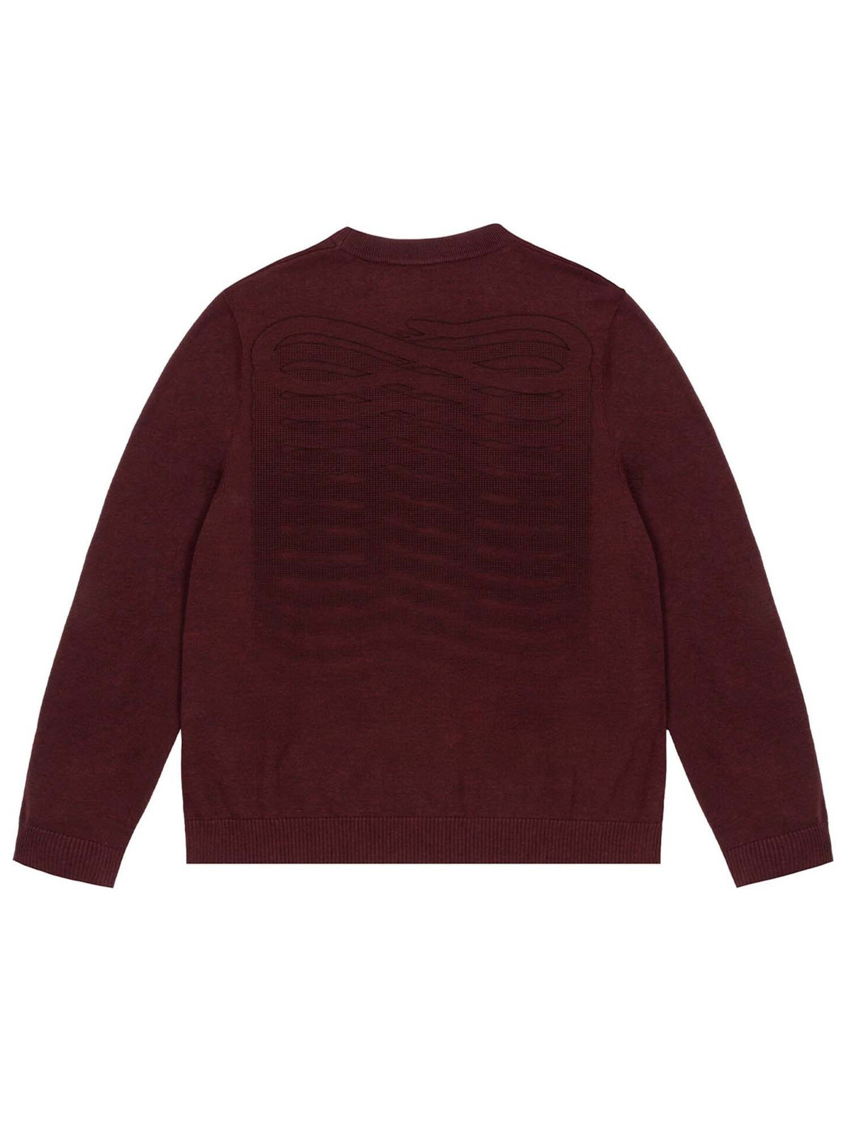 Propaganda maglia da uomo bordeaux