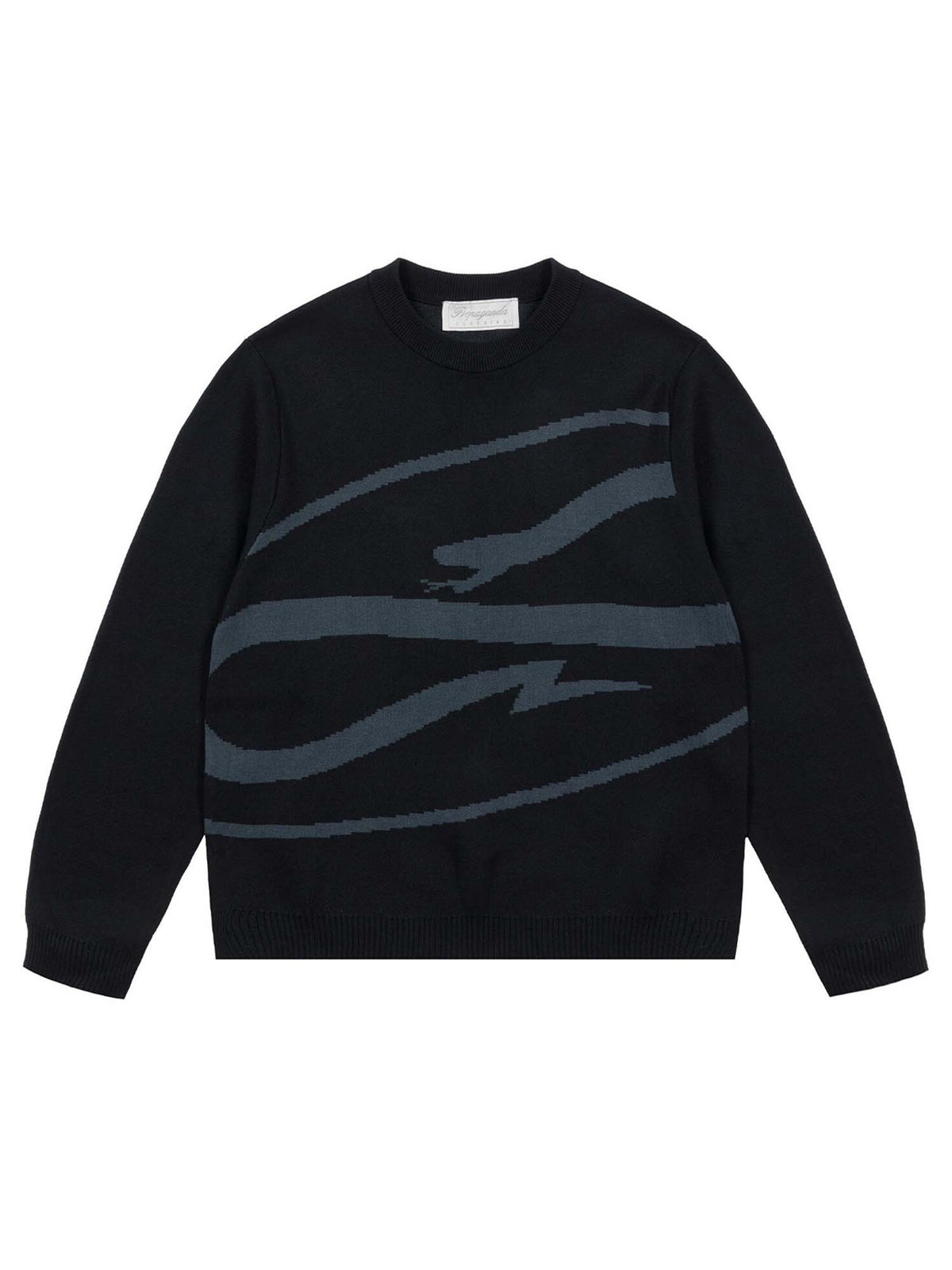 Propaganda maglia da uomo nero