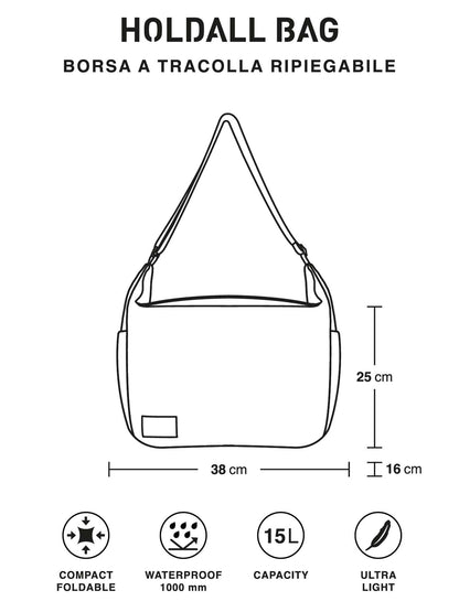 Ready shoulder bag borsa da unisex giallo