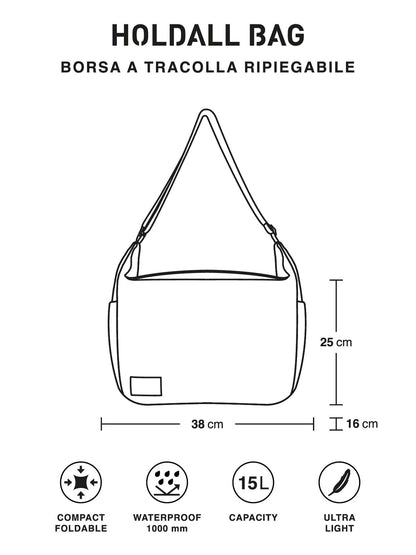 Ready shoulder bag borsa da unisex lilla