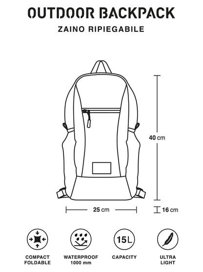 Ready backpack zaino da unisex menta