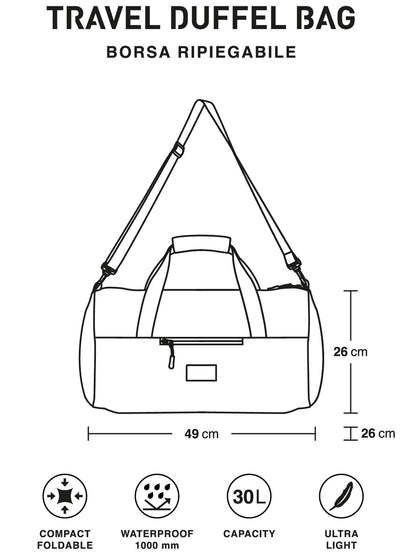Ready travel bag borsone da unisex blu