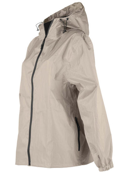 Ready rain jacket k-way da uomo beige