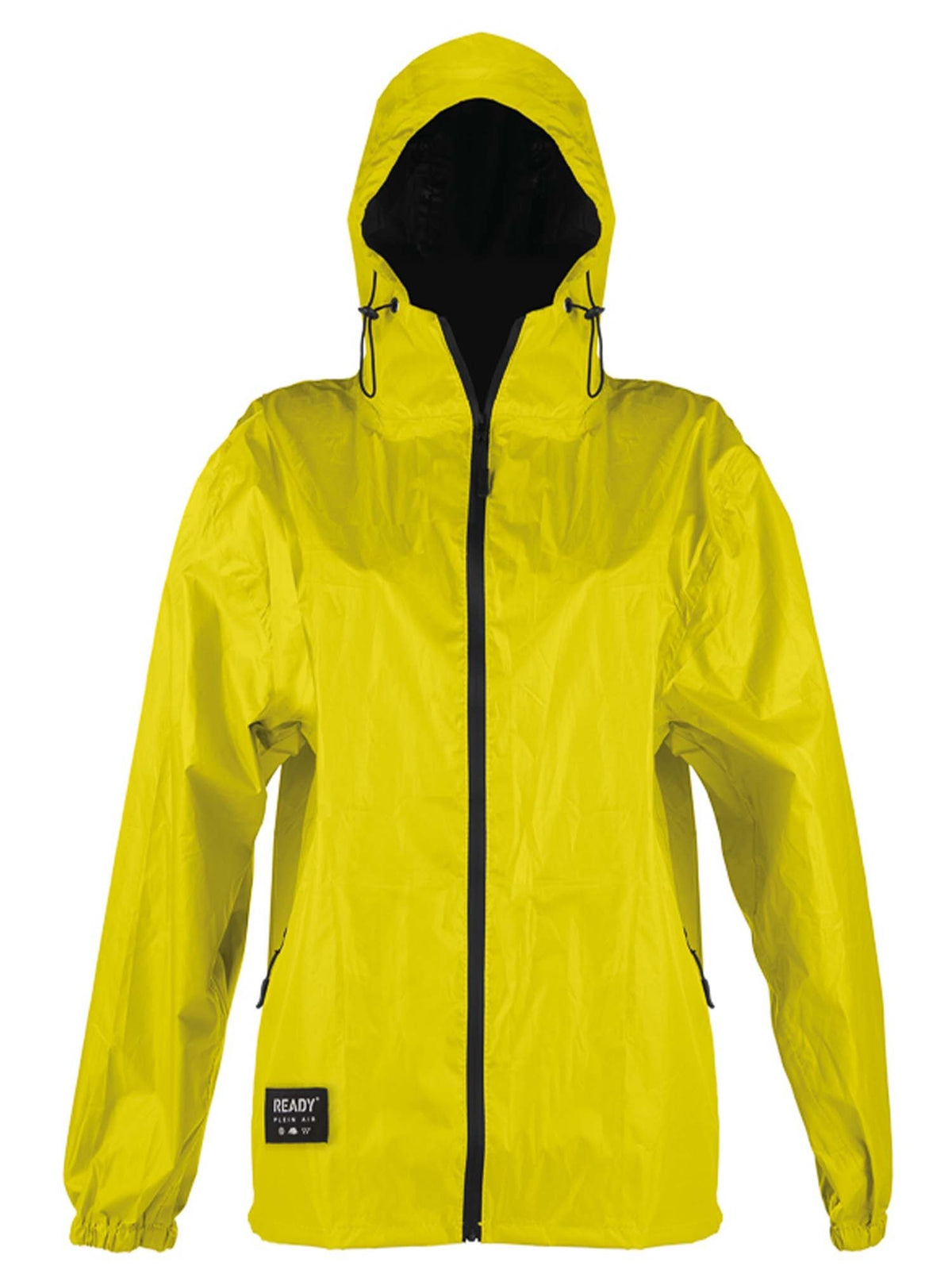 Ready rain jacket k-way da uomo giallo