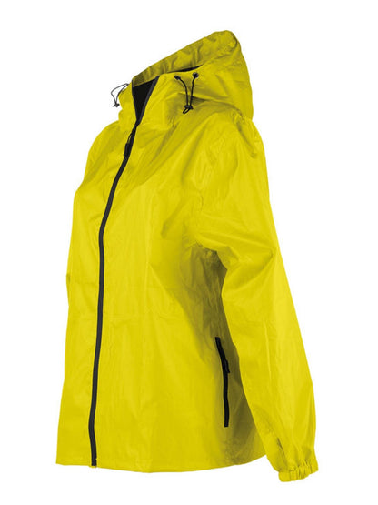 Ready rain jacket k-way da uomo giallo