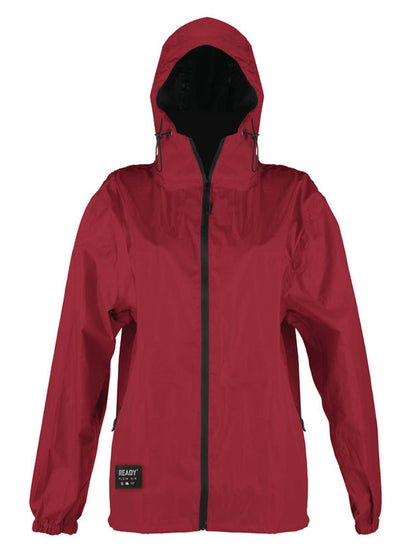 Ready rain jacket k-way da uomo rosso