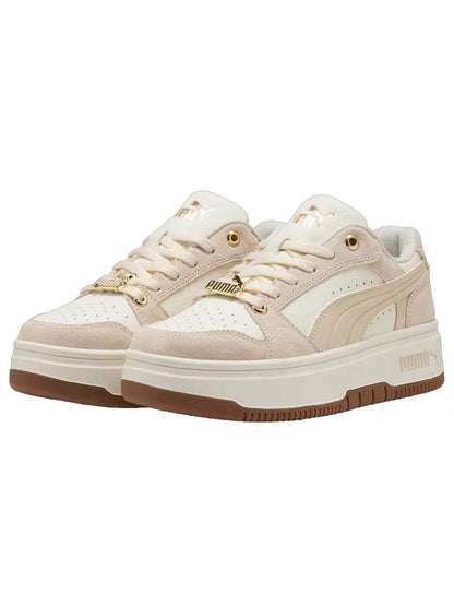 Puma rebound femme sneakers da donna panna