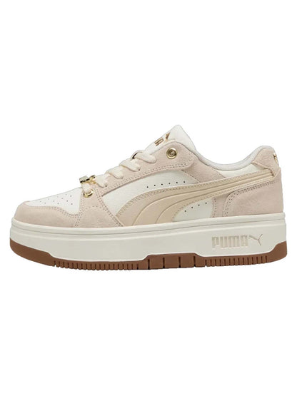 Puma rebound femme sneakers da donna panna
