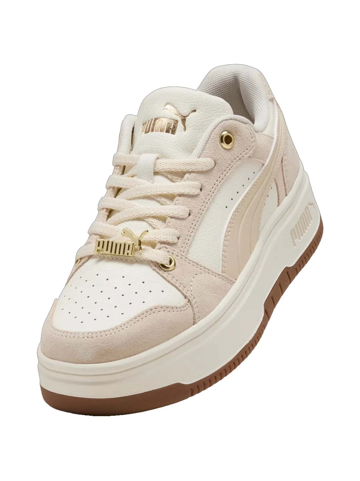 Puma rebound femme sneakers da donna panna