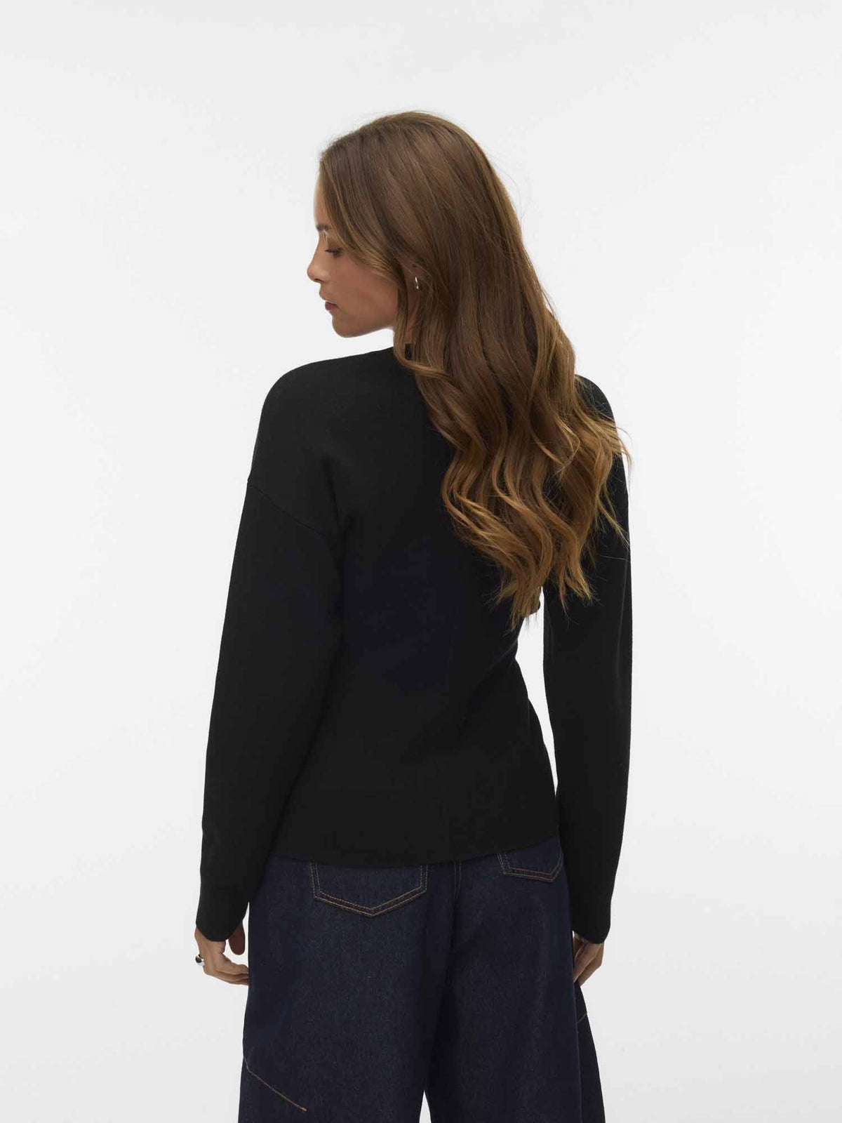 Vero moda eve maglia da donna nero