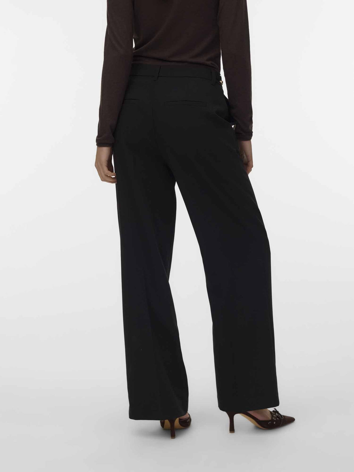 Vero moda reese pantalone da donna nero