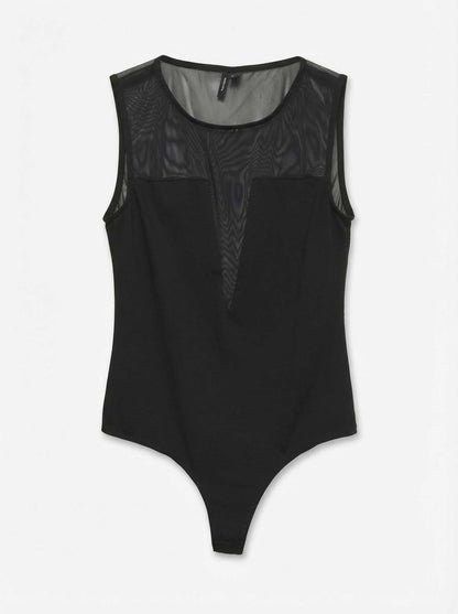 Vero moda north body da donna nero
