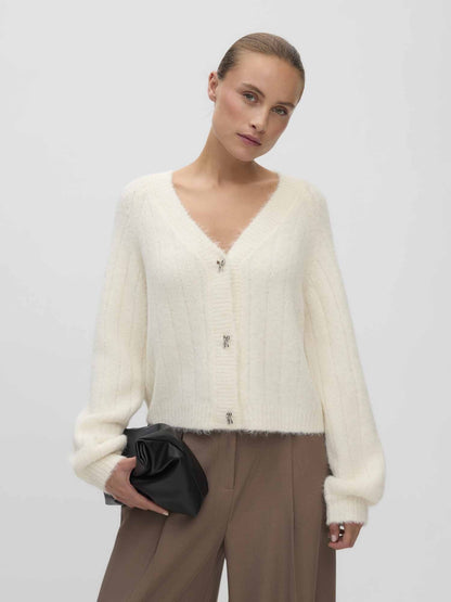 Vero moda sally maglia da donna panna