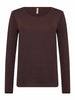 soyaconcept-pylle-t-shirt-da-donna-cioccolato
