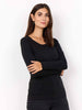 soyaconcept-pylle-t-shirt-da-donna-nero