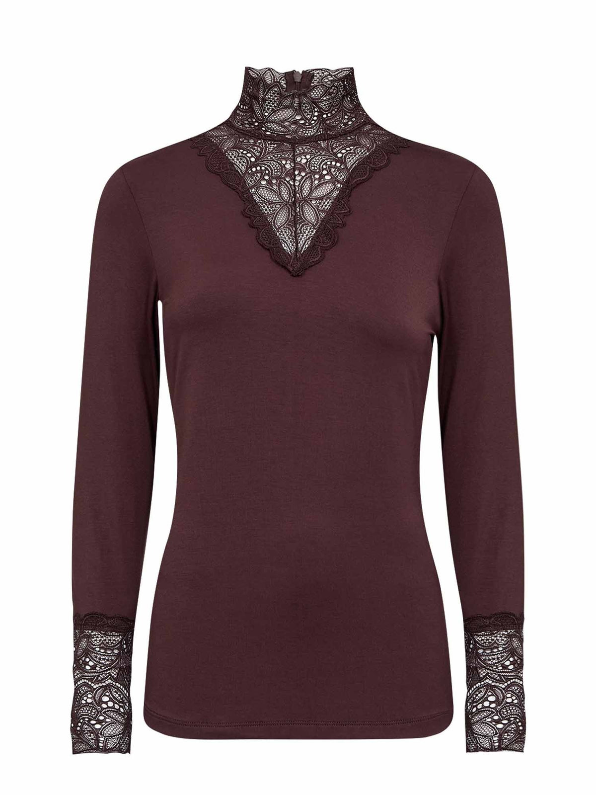 Soyaconcept marica t-shirt da donna cioccolato