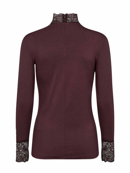 Soyaconcept marica t-shirt da donna cioccolato