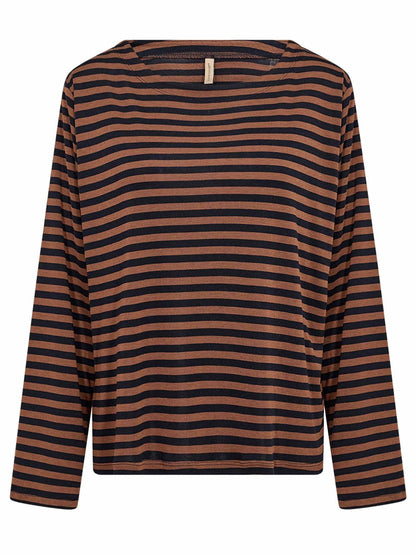 Soyaconcept helle t-shirt da donna blu
